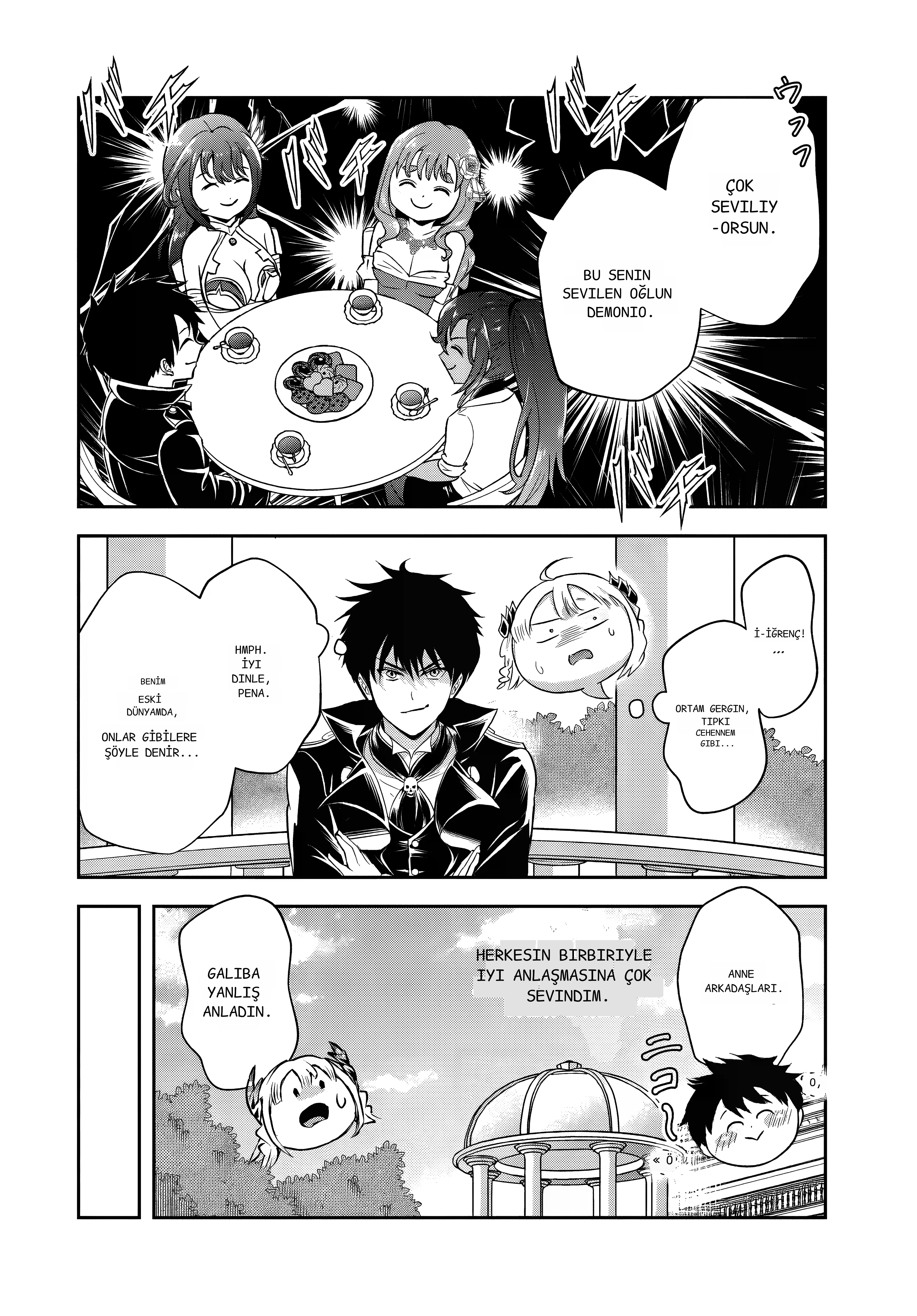 Kötü Aristokrat Anne Kahramanları Çok Seviyor Bölüm Bölüm 18.1 Sayfa 6