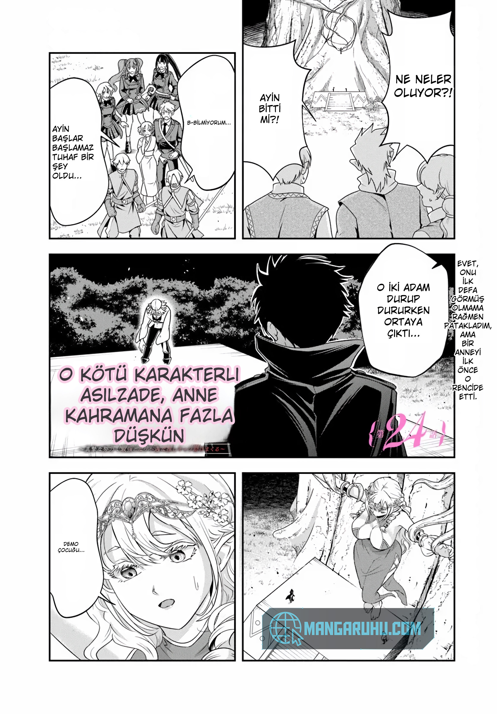 Kötü Aristokrat Anne Kahramanları Çok Seviyor Bölüm Bölüm 24.1 Sayfa 1