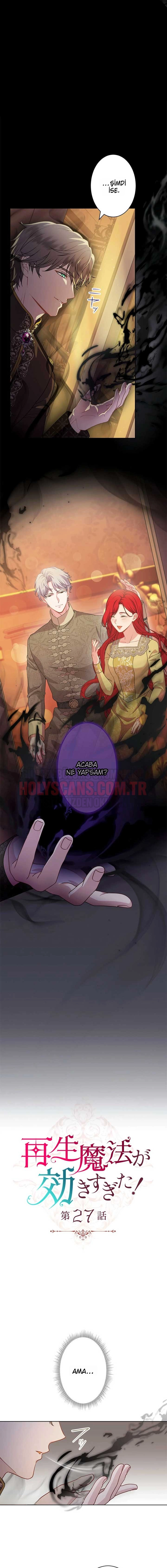 Rejeneratif sihir çok iyi çalıştı! Bölüm Bölüm 27 Sayfa 1