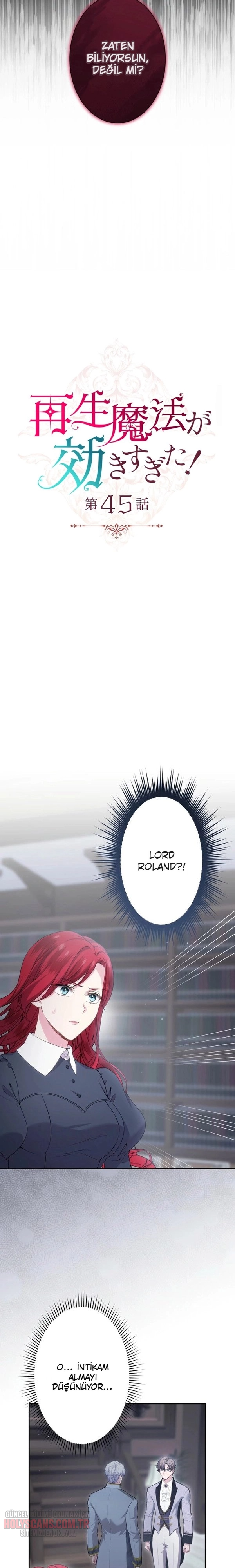 Rejeneratif sihir çok iyi çalıştı! Bölüm Bölüm 45 Sayfa 2