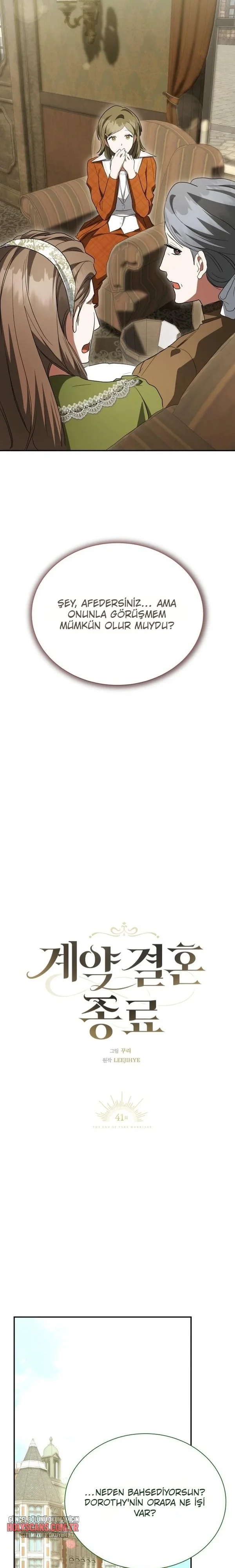 Sahte Evliliğin Sonu Bölüm Bölüm 41 Sayfa 17